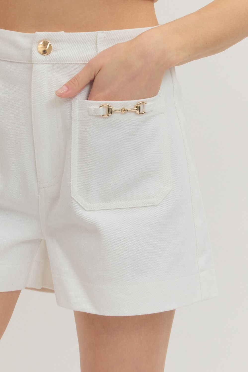 Short with Gold Detail