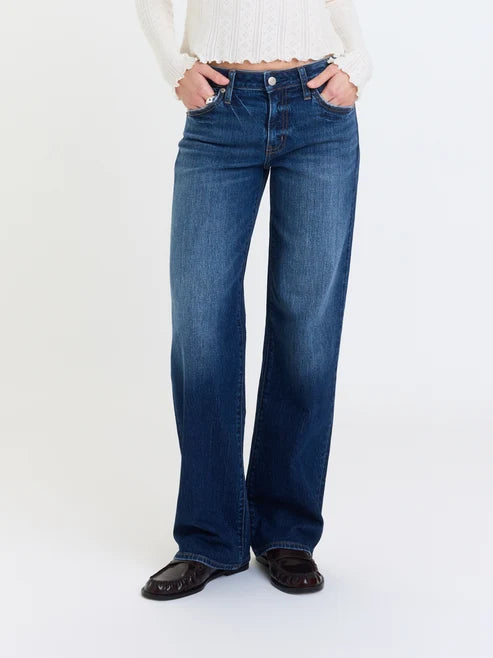 Keeper Low Rise Straight in Dark Auth