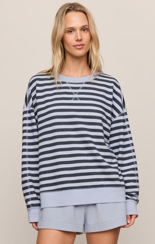 Everyday Striped Crew