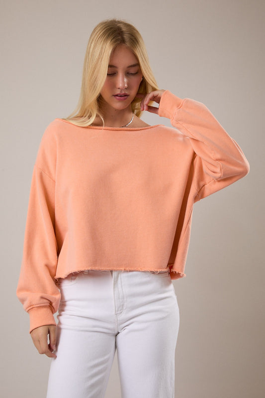 Just Peachy Off Shoulder