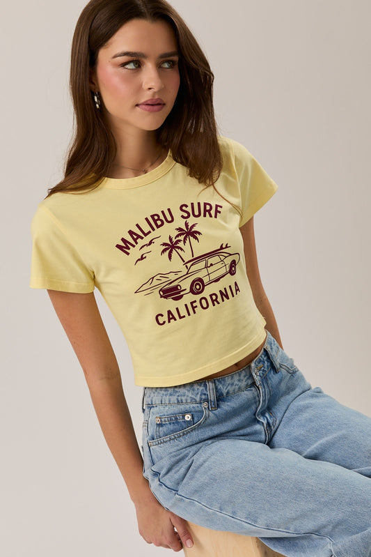 malibu Surf' Baby Tee