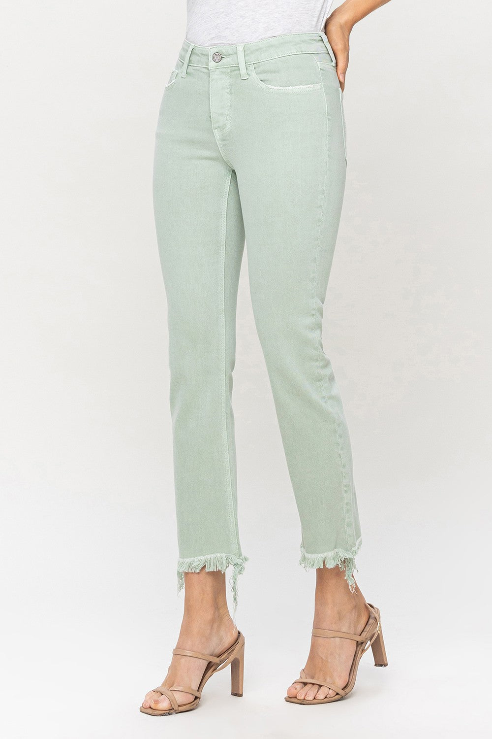 Mint mid-rise slim straight