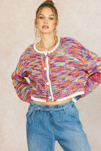 Multi Color Cardigan