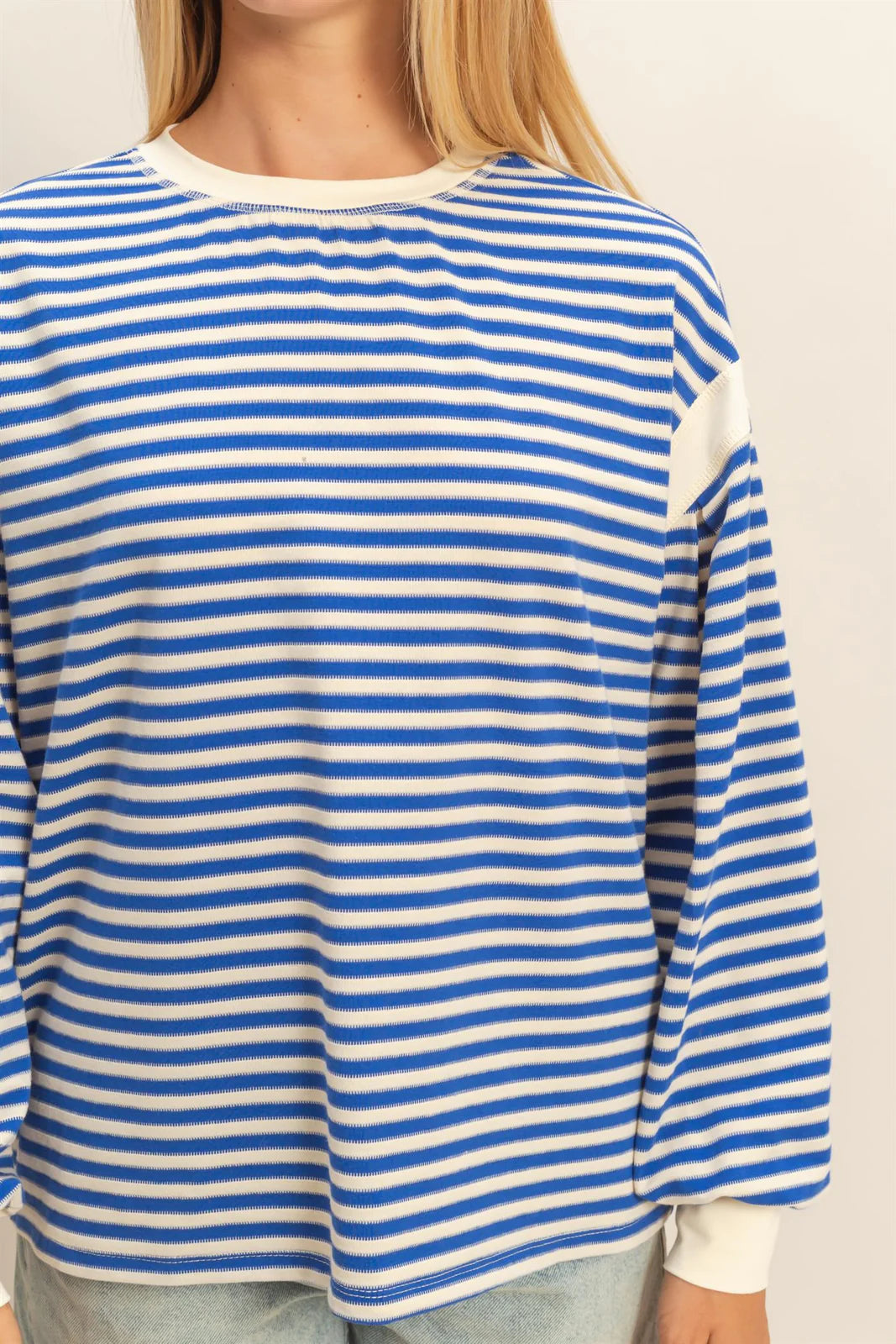 Striped Long Sleeve Top