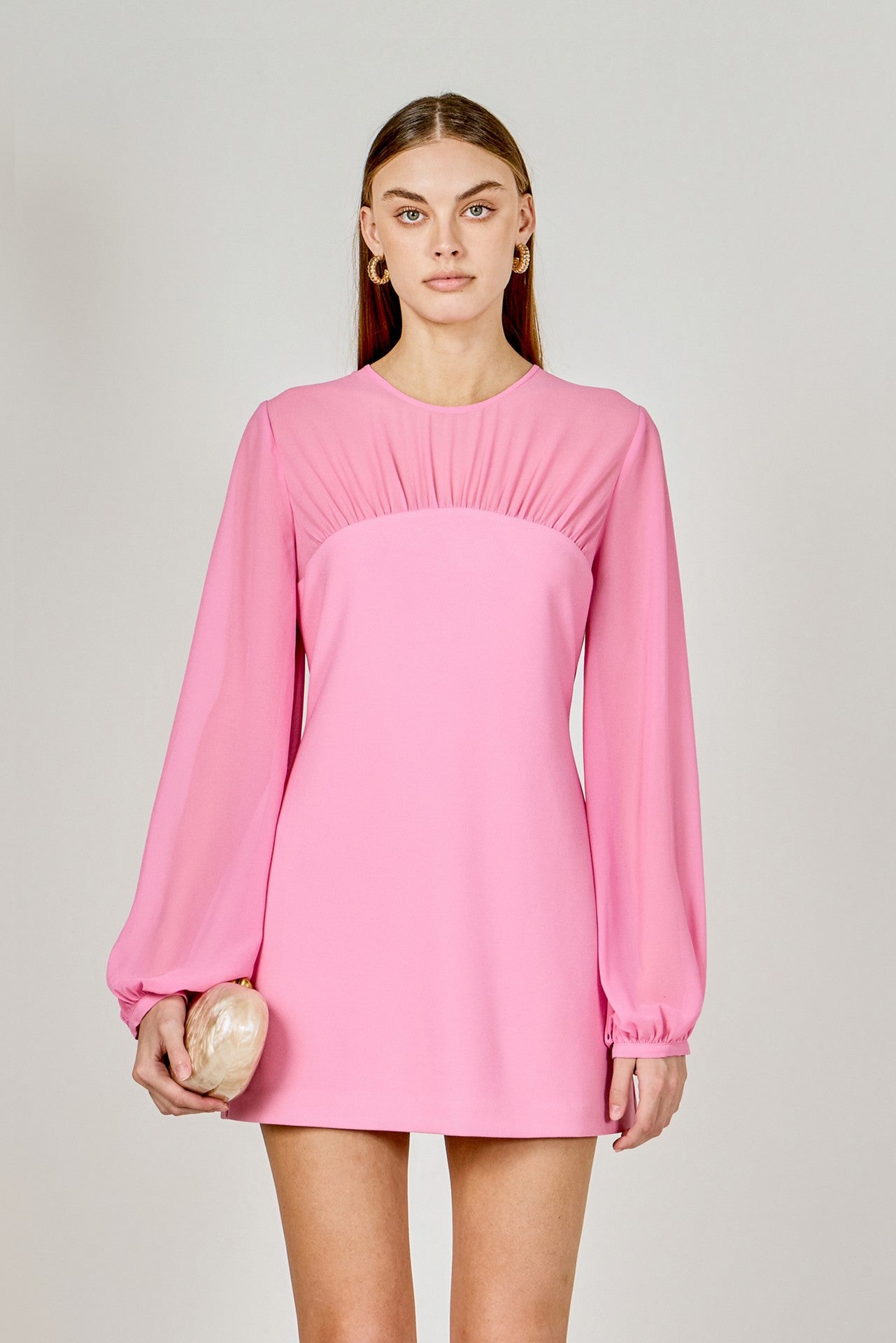 Pink Mini Dress