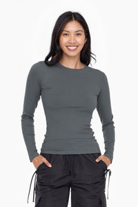 Ribbed Long Sleeve