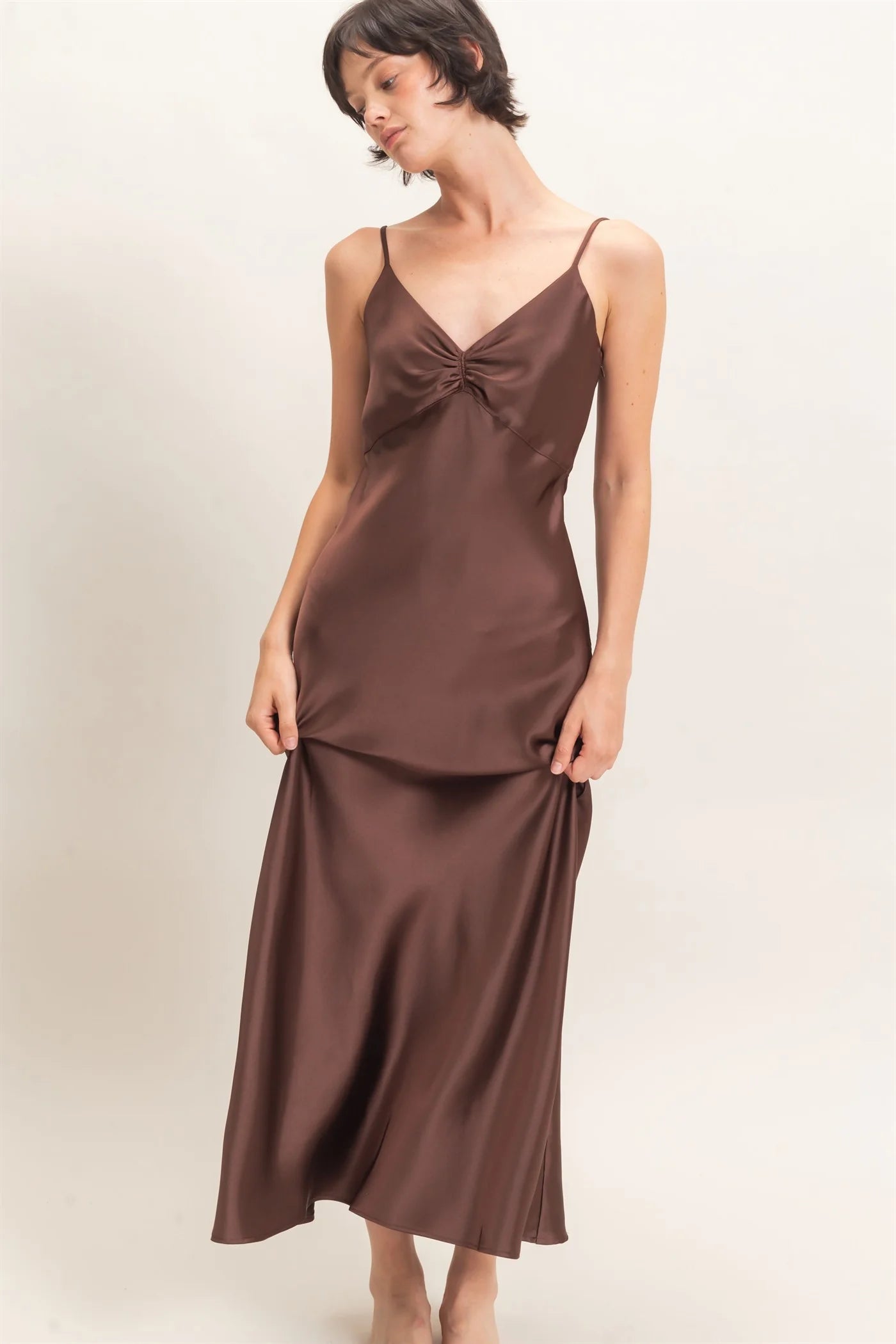 Satin Slip Dress