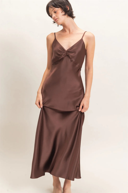 Satin Slip Dress