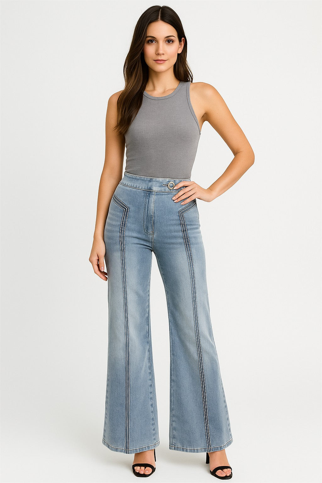 Front Seam Jean