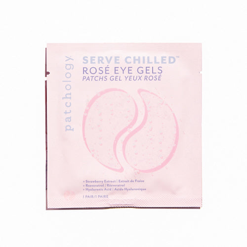 serve chilled rose eye patch