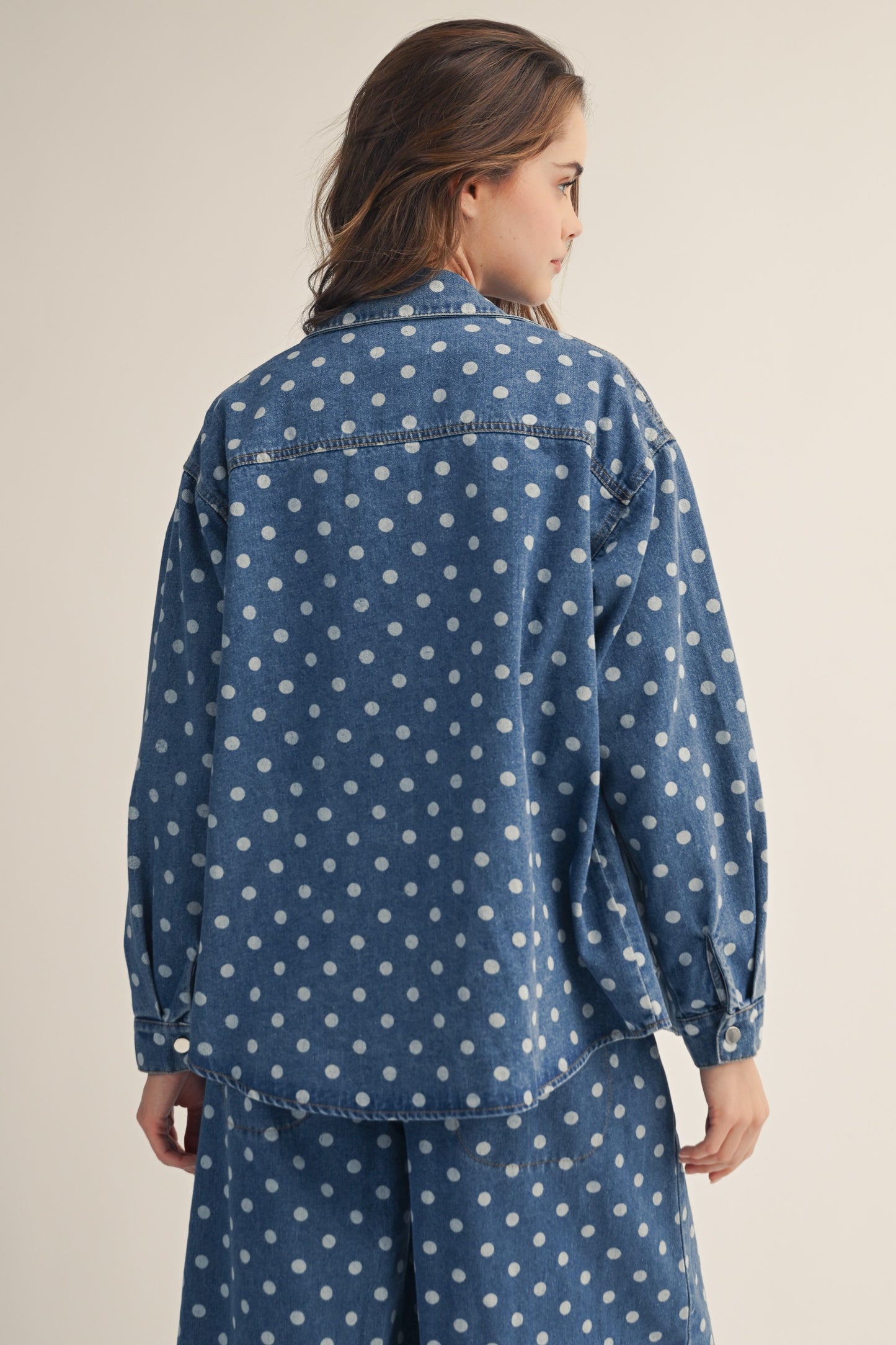 Vintage Polka Dot Shacket