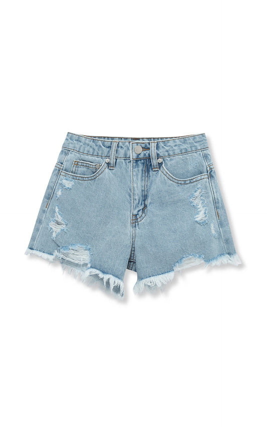 Youth Distressed Jean Short