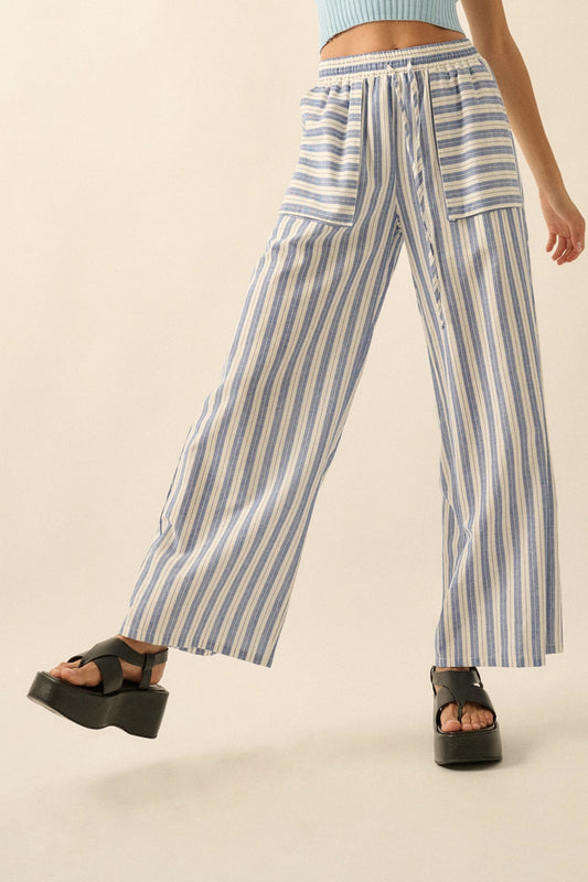 Striped Woven Pants