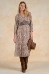 Dress Midi Vnk 3/4 Slv