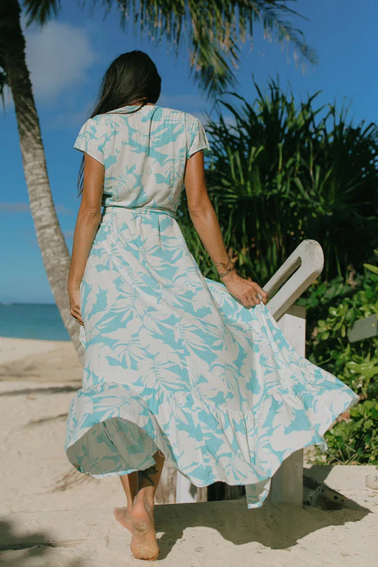 Molokai Maxi Wrap Dress