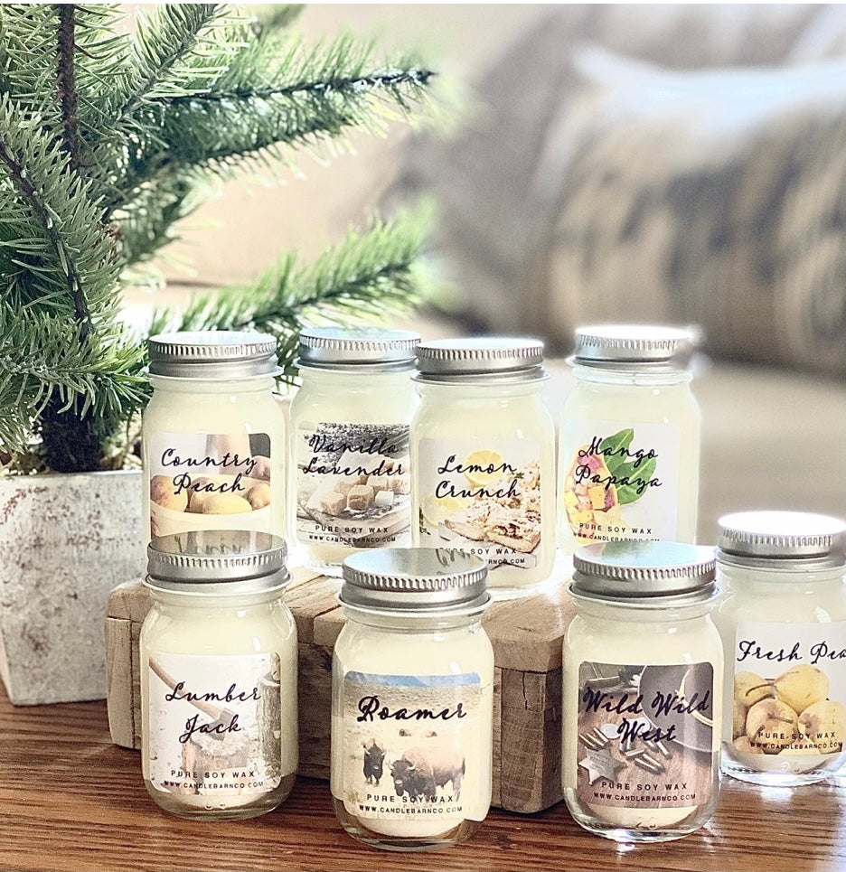 1.5 OZ Mini Mason Jar Candles