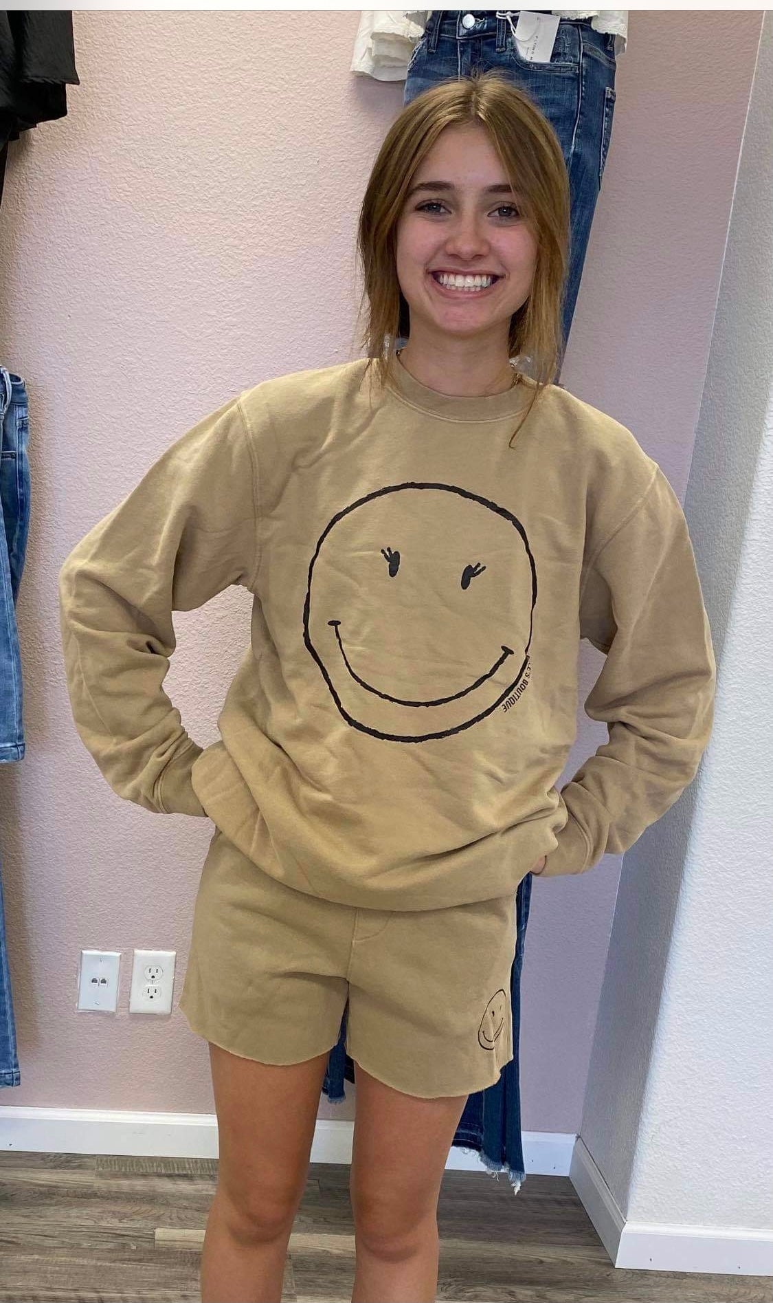 Smiley Crewneck