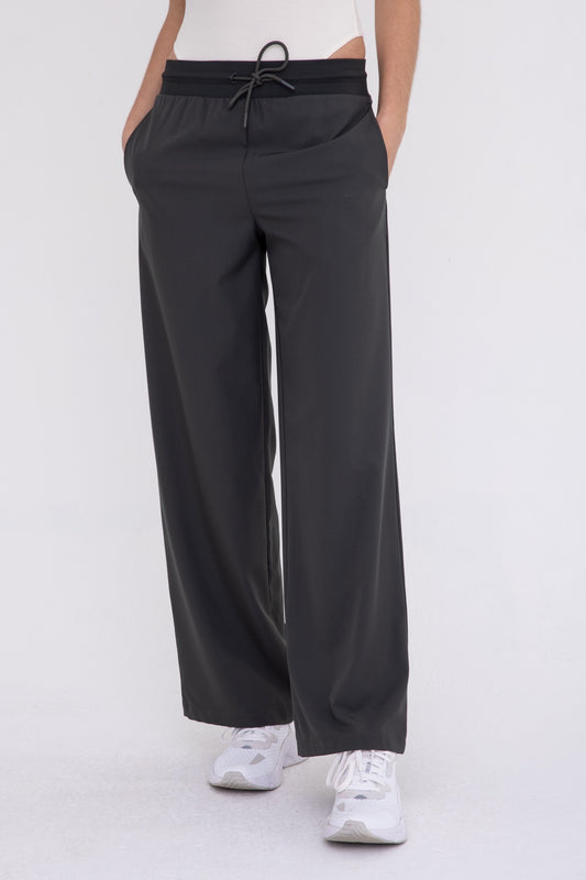 Wide Leg Active Pants