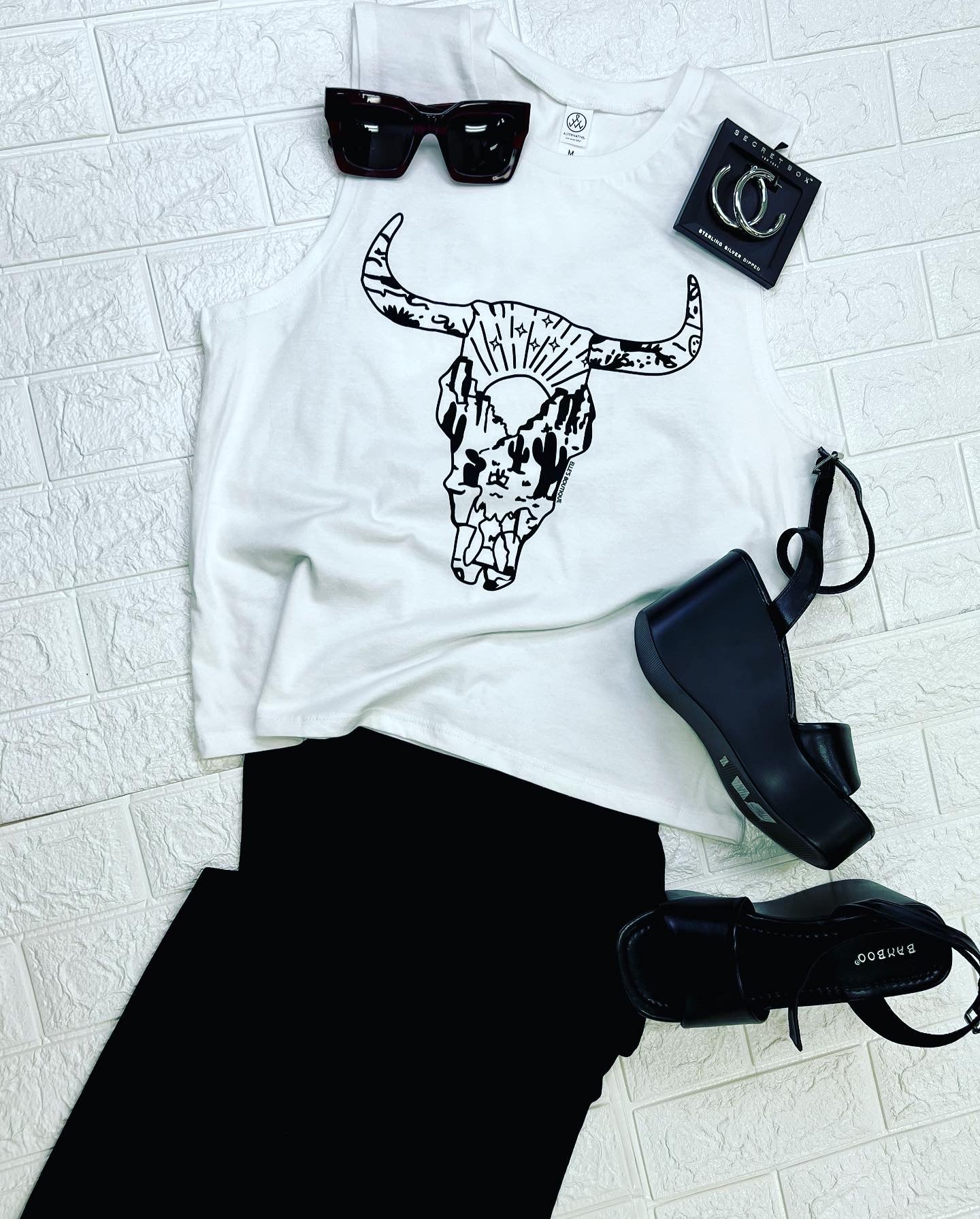 Desert Vibes Skull Tank