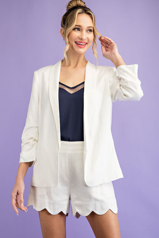 Classic Fitted Blazer