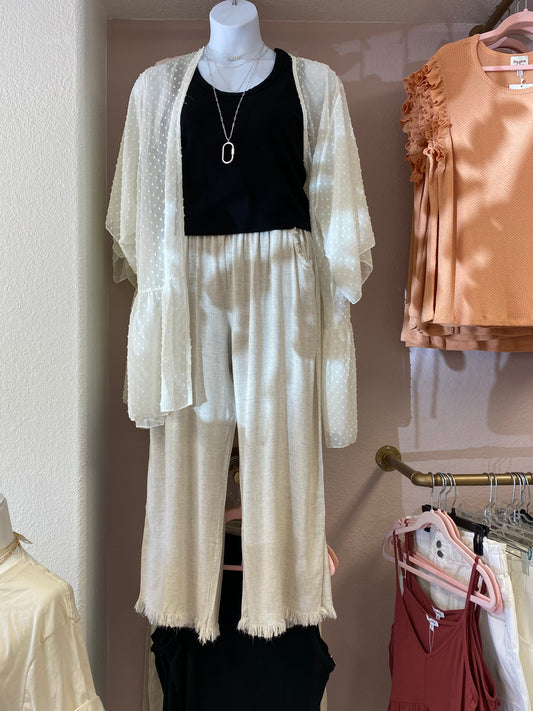 Ivory Kimono Curvy