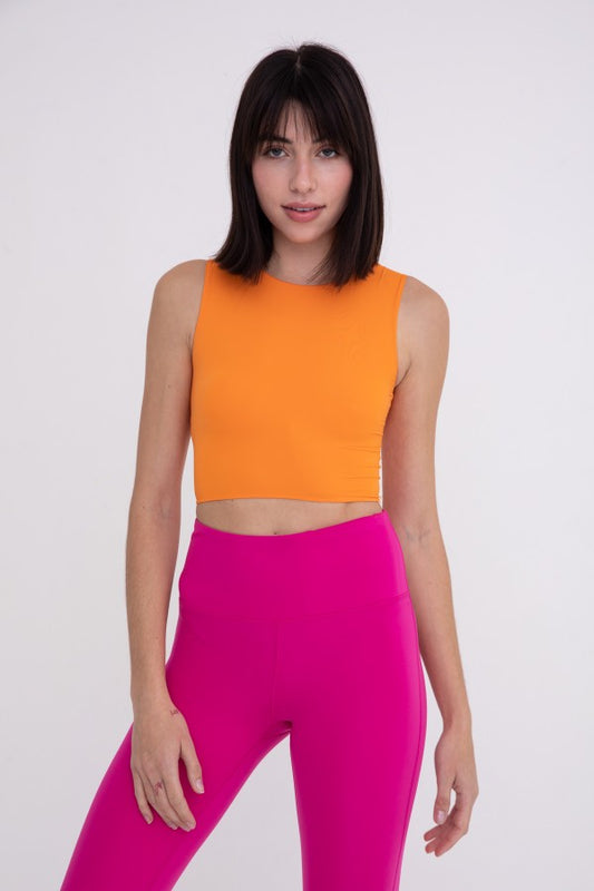 Cropped Fitted Muscle tee