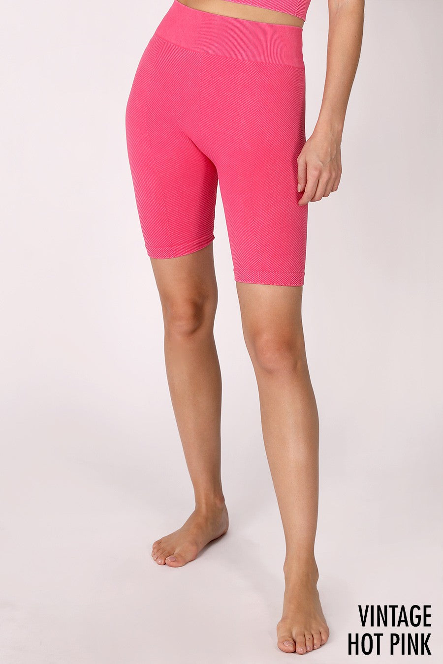 Chevron Biker Shorts