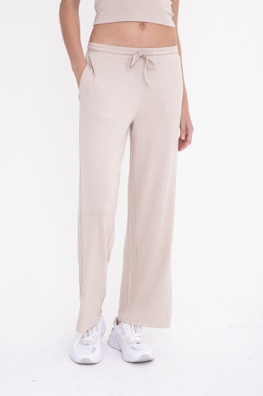 Mid-Rise Lounge Terry Pants