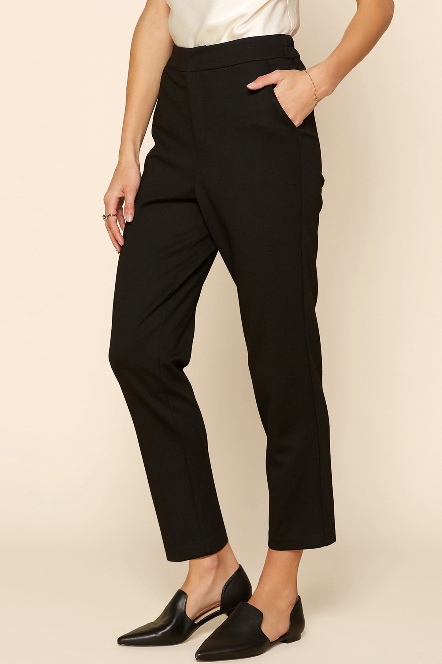 Welt Pocket Trouser - Black