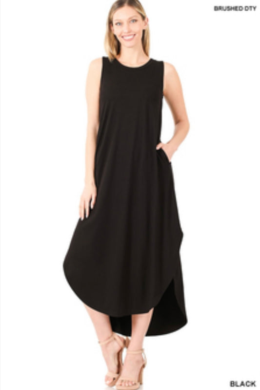 Black Tee Maxi