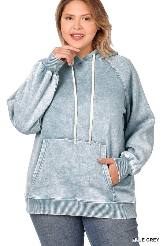 Blue Grey Hoodie