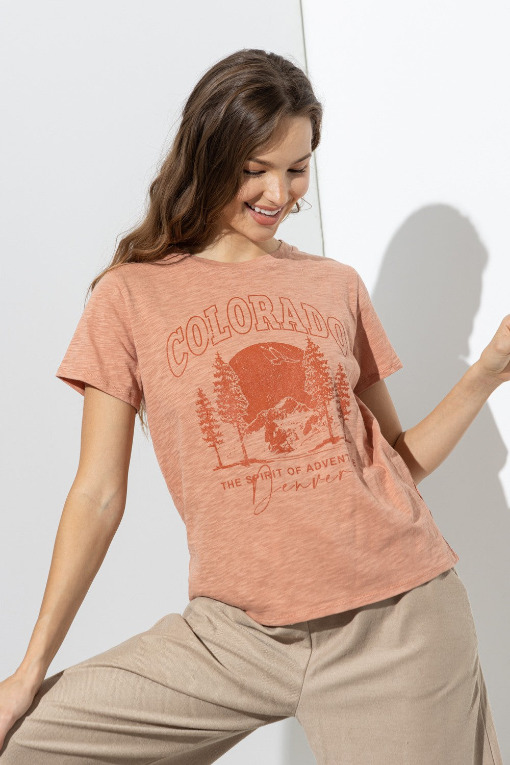 Colorado Print Top