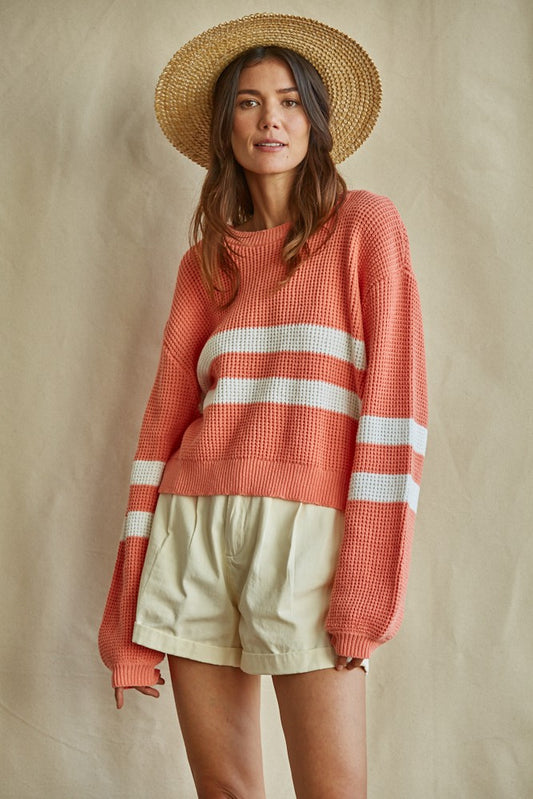 Coral Sweater