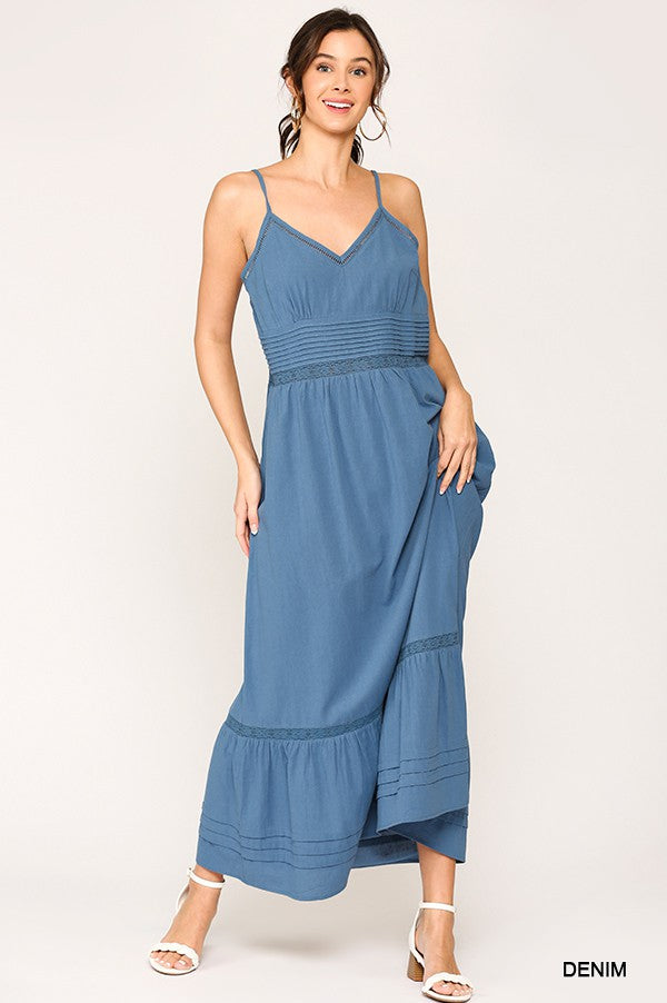 Denim Maxi Dress