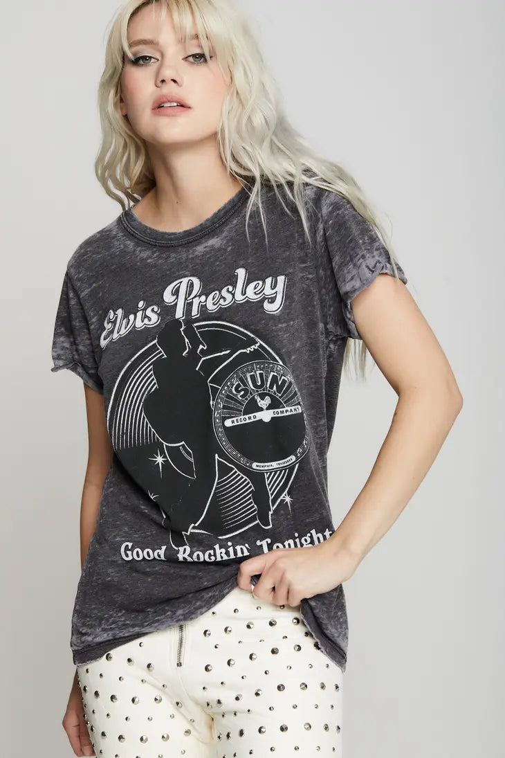 Elvis Tee Black