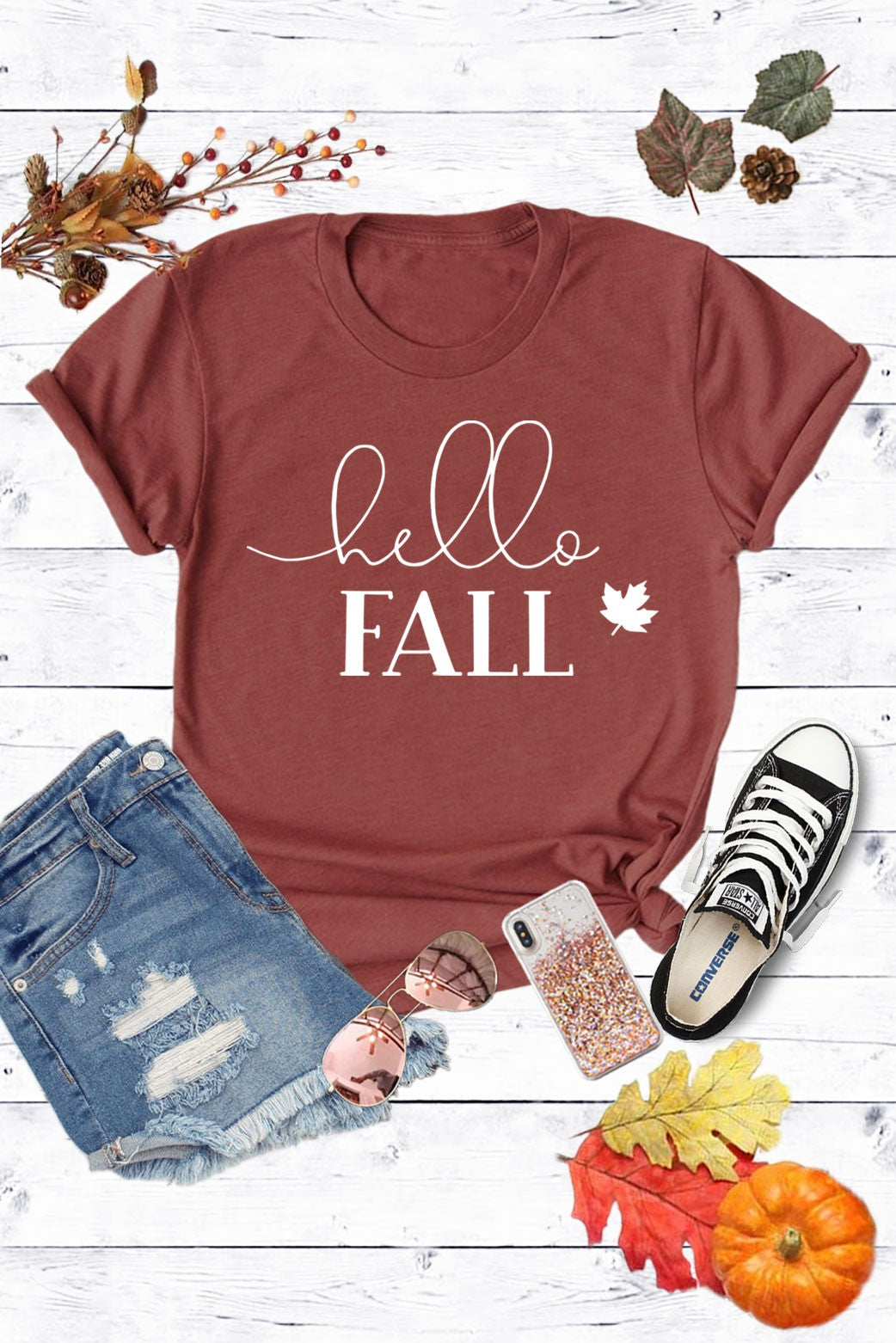 Hello Fall Tee