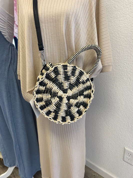 Round Straw Bag