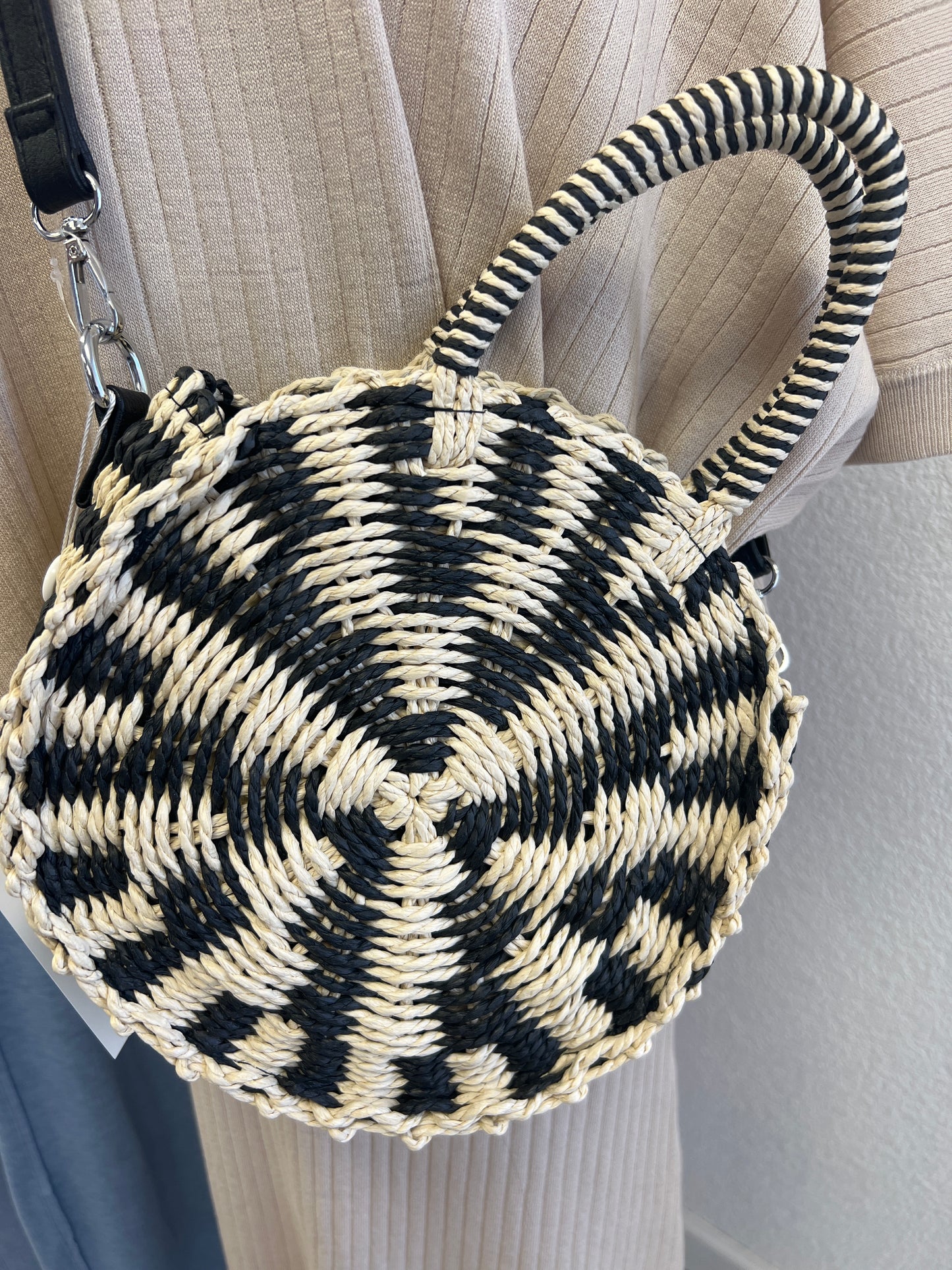 Round Straw Bag