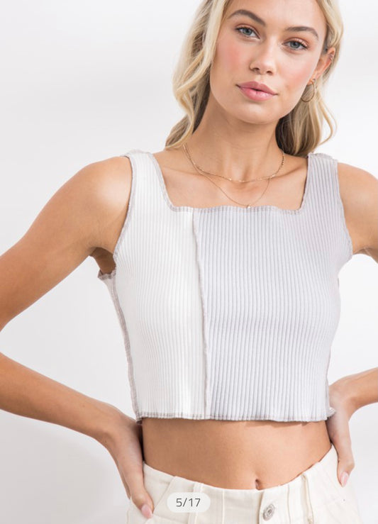 Ivory Stitch Top