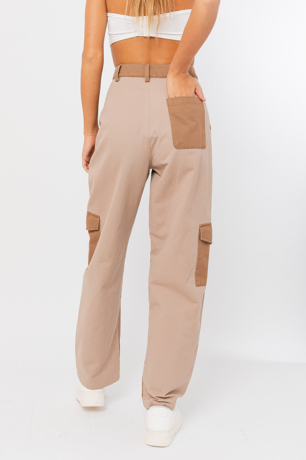 Two Tone Cargo Pants