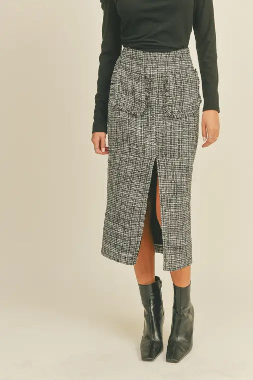 Midi Skirt Plaid