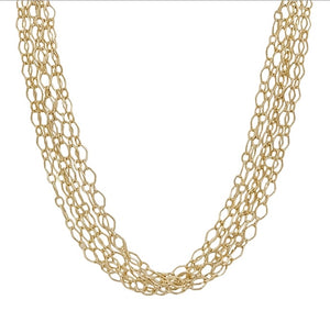 Gold Multi Chain Necklace