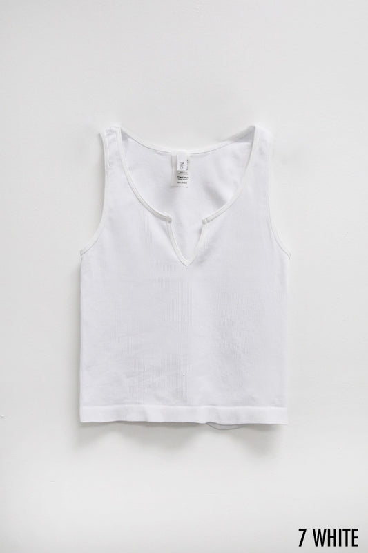 Notch Neck Tank