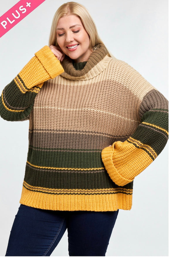 A Fine Line Striped Sweater