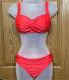 Red Twist Bikini