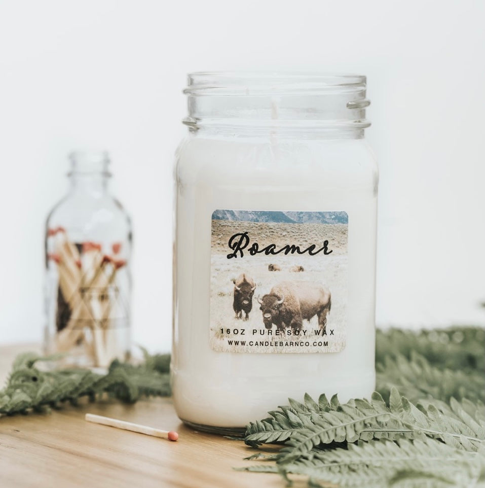 16 OZ Mason Jar Candles