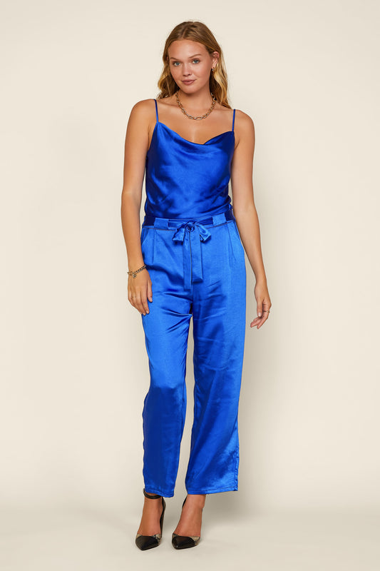 Satin Wide Leg Pants