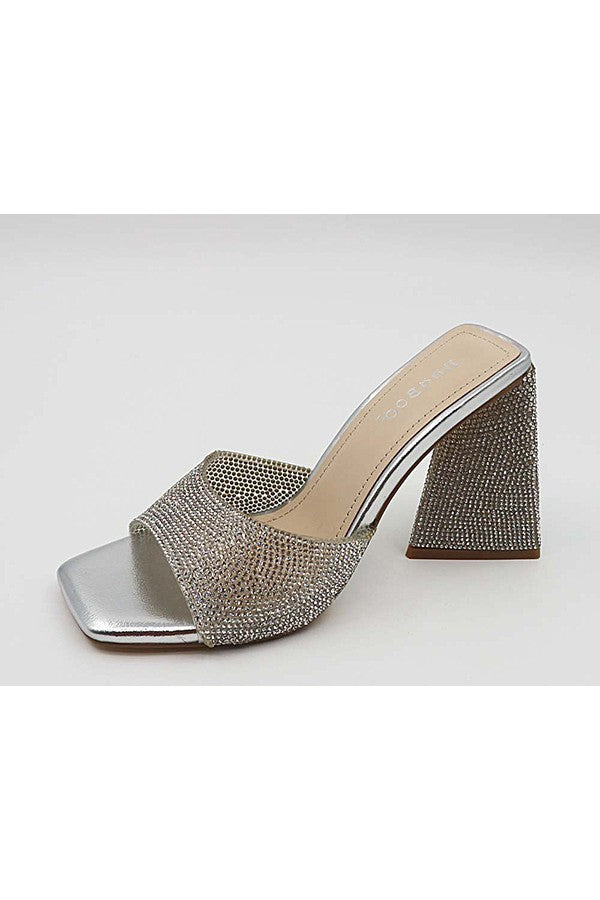 Sparkly Mule Heels