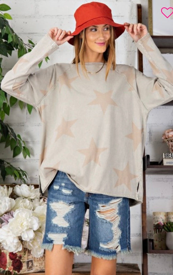 All the Faded Stars Sage Top