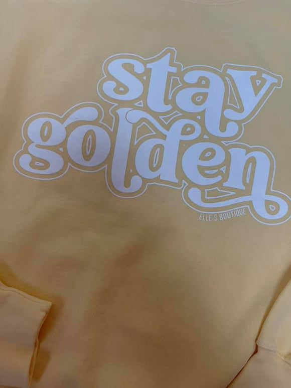 Stay Golden Crewneck